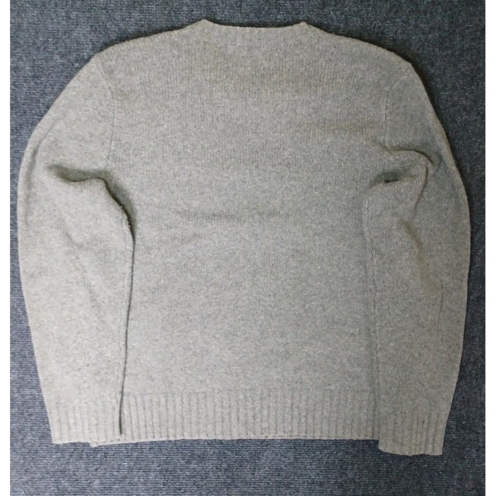 Polo Ralph Lauren XL Merino Wool Gray Long Sleeve Sweater - Picture 4 of 4